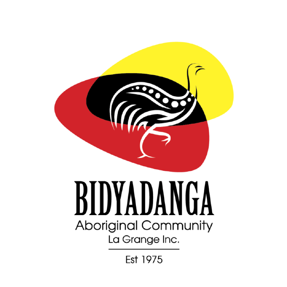 Bidyadanga Aboriginal Community La Grange logo.