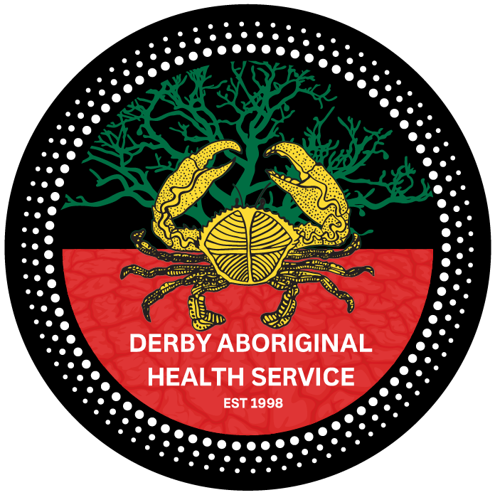 Derby Aboriginal Health Service (DAHS) logo.